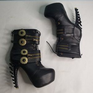 SHOW STORY steampunk platform heels